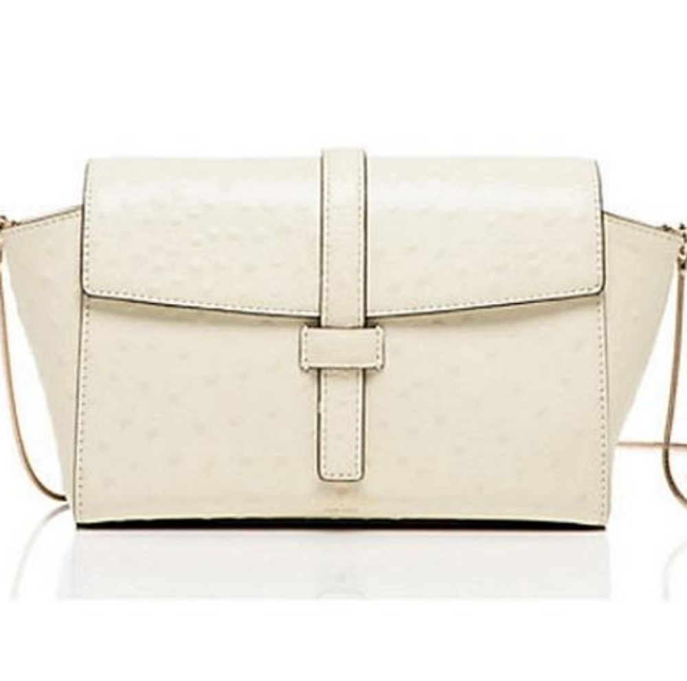 Kate Spade Riverside Ostrich Clutch/Crossbody♤